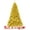 Gold, variant on 6FT White Christmas Tree Realistic Lush Xmas Tree with 792 PVC & PET Branch Tips Hinged Structure & Metal Base Artificial Iridescent Pine Tree for Festival Home Mall