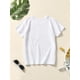 thumbnail image 2 of 1pc Young Boy Casual Cartoon Excavator Print Round Neck Short Sleeve T-Shirt, Fashionable Design For Spring/Summer, 2 of 6