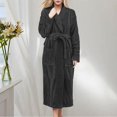 thumbnail image 2 of TYGHBN Robes for Women Long Cloth Robes for Women Plus Size Bathrobe Women's Robes Bath Towels Comfortable Women's Pajamas Bath Wrap Towels for Girls Nightgown Medium Hooded Robe for Women Womens, 2 of 4