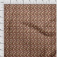thumbnail image 4 of oneOone Polyester Spandex Red Fabric Kalamkari Craft Projects Decor Fabric Printed By The Yard 56 Inch Wide, 4 of 5