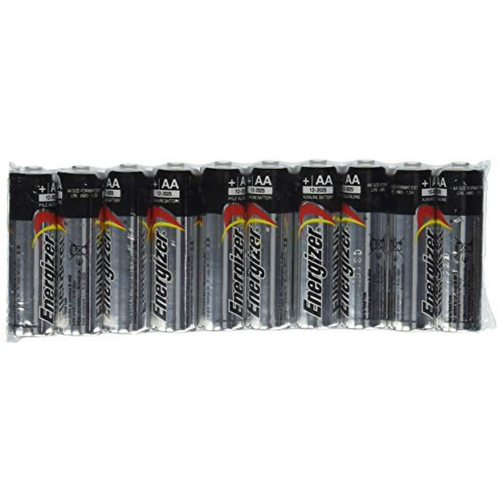 Energizer AA Max Alkaline E91 Batteries Made in USA 50 count