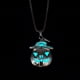 thumbnail image 5 of Adornos de Halloween, regalos de Halloween, collar de accesorios de Halloween con cara de fantasma de calabaza, collar de aleación de zinc, 5 of 5