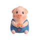 thumbnail image 5 of Estatuilla de resina Zulema cerdito decoración de sala de estar 3 cm x 4,5 cm x 5,5 cm, 5 of 8