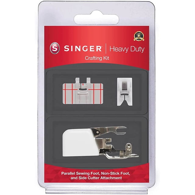 Kit de prensatelas SINGER para manualidades pesadas con cortador lateral
