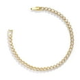 thumbnail image 1 of Pulsera Tennis Pearich en Oro Laminado 14K con Circonia Cúbica, 1 of 8