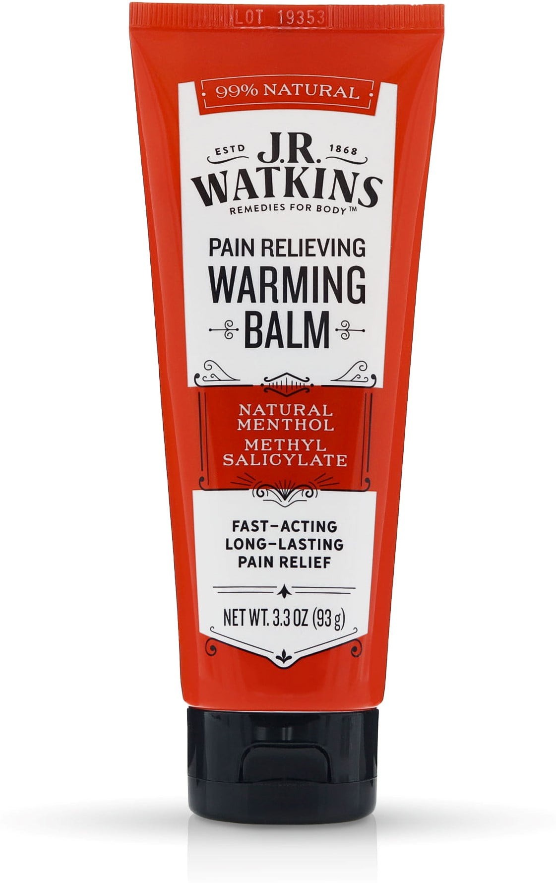 J.R. Watkins Deep Muscle Warming Balm, 3.3 oz