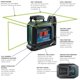 thumbnail image 2 of Láser Cross-Line Bosch GLL50-40G Green-Beam Autonivelante, 2 of 6