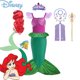 thumbnail image 2 of Disfraz de La Sirenita de Disney para niña, disfraz de princesa Ariel, manga voladora, fantasía, fiesta de carnaval, Cosplay, ropa para niños, 2024, 2 of 5