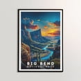 thumbnail image 3 of ELNEIT - Big Bend National Park Poster, Unframed Matte Paper, S16, 3 of 3