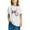 White, variant on Shirts for Girls 9-10 Round Neck Tshirt for Boys Short Sleeve Shirts for Girls Size 6 Floral Printed Shirt Blouse for Girls 7-8 New Arrivals