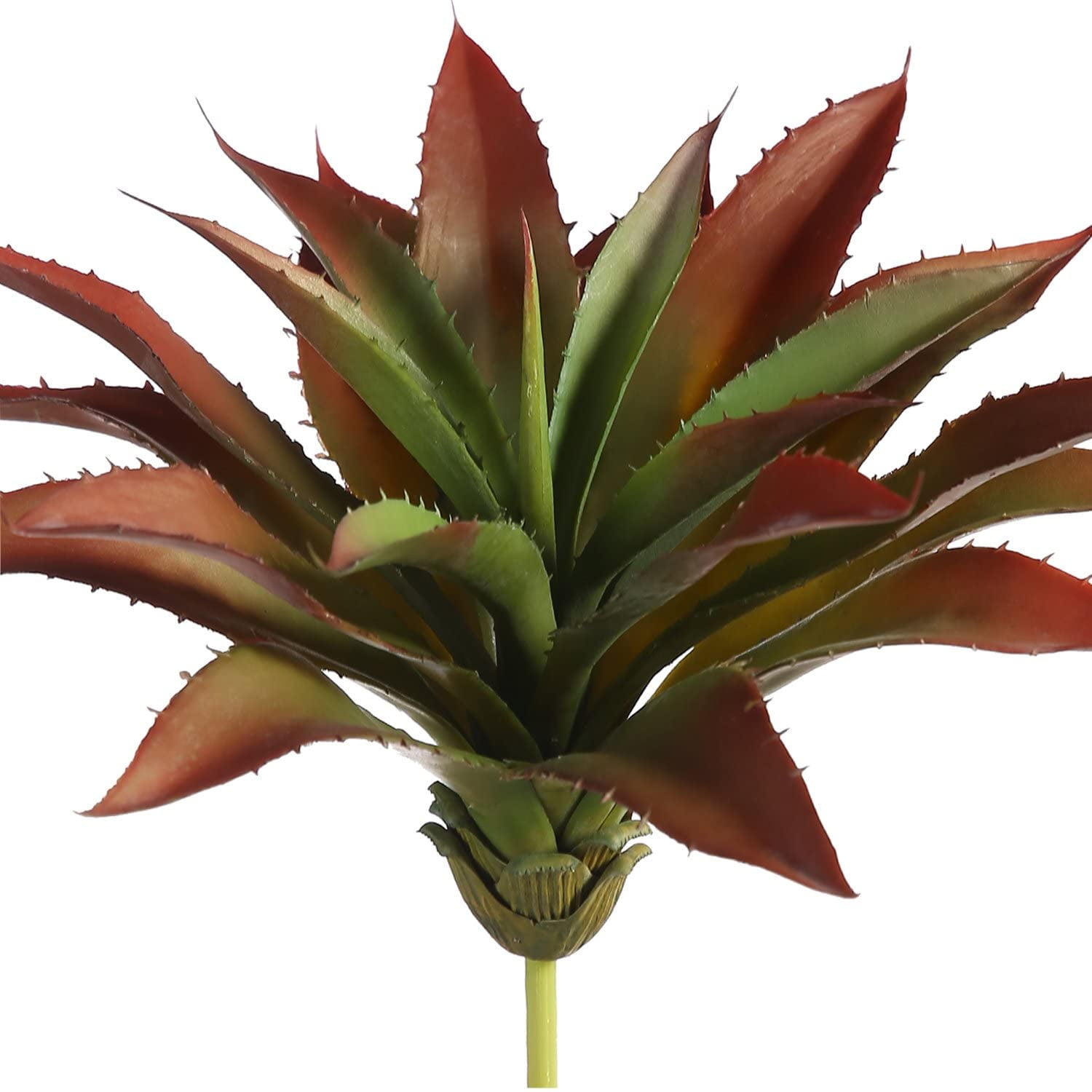 1 Fake Artificial Succulent Foliage Spike Green Red Purple Realistic Aloe Agave 
