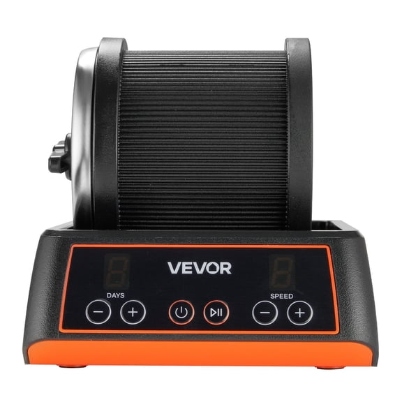 4-Speed Rock Polishing Kit with Timer 2lb Tumbler, Rough Stones & Grits, Family Fun