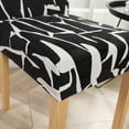 thumbnail image 6 of Chair Slipcover, Stretch Dining Chair Covers Set of 1/2/4/6, Modern Chair Slipcover Chair Covers for Dining Room, Furniture Protector for Restaurant Hotel Ceremony Wedding Banquet Party, 6 of 9