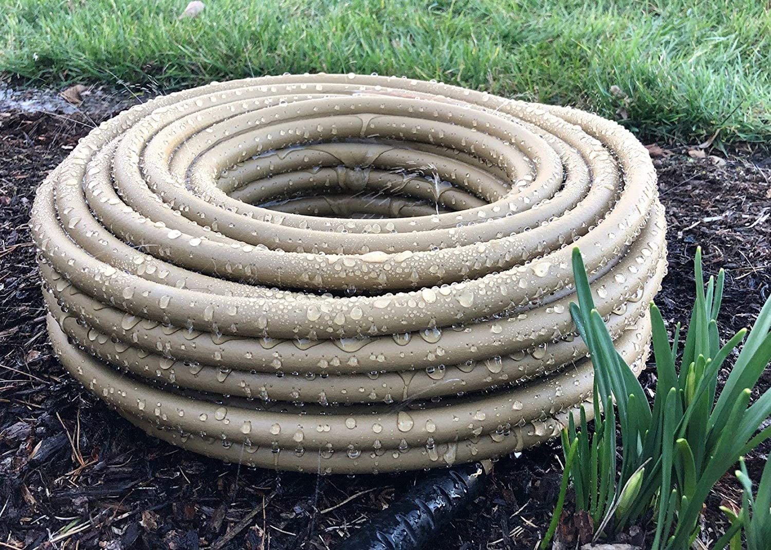 Water Right 700 Series (1/2") Soaker Hose, Drinking Water Safe, 100-Foot, Bristle Grass
