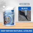 thumbnail image 2 of AHMT Concrete Caulking Adhesive, Self-Leveling Sealant, Heavy-Duty Crack Filler for Driveway, Weather Resistant Concrete Crack Repair, Quick-Drying Sealant for Professionals(Black), 2 of 6