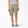 thumbnail image 2 of Dickies Women's Relaxed Fit Cargo Shorts, Desert Sand, 2, 11", 2 of 4