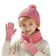thumbnail image 5 of Boys Winter Hat Gloves Neck Warmer Set, Children Beanies Hats Warm Lining Beanie for 2-8 Years Boys and Girls, 5 of 5