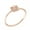 Rose Gold, variant on Sole Du Soleil SDS10829R8 Lupine Collection Womens 18k White Gold Plated Stackable Triangle Fashion Ring - Size 8