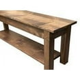 thumbnail image 5 of LANCASTER HARVEST BENCH WITH SHELF-72", 5 of 5