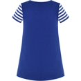 thumbnail image 2 of Sunny Fashion Girls Casual Dress Cotton Short Sleeve Flower Embroidered 4 Years, 2 of 5