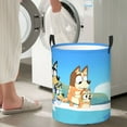 thumbnail image 5 of Johaoi Bluey Pattern Round Large Laundry Basket -Storage Basket - Toy Storage Basket, Perfect as Hamper, Kids Room Storage, and Toy Containment-Small, 5 of 6