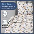 thumbnail image 6 of CGK Linens 3-Piece Cute & Cozy Kids Sheet Set - Twin Size Kids Bedding With Vibrant Designs For Boys, Girls, Teens, Toddler, Basketball, 6 of 7