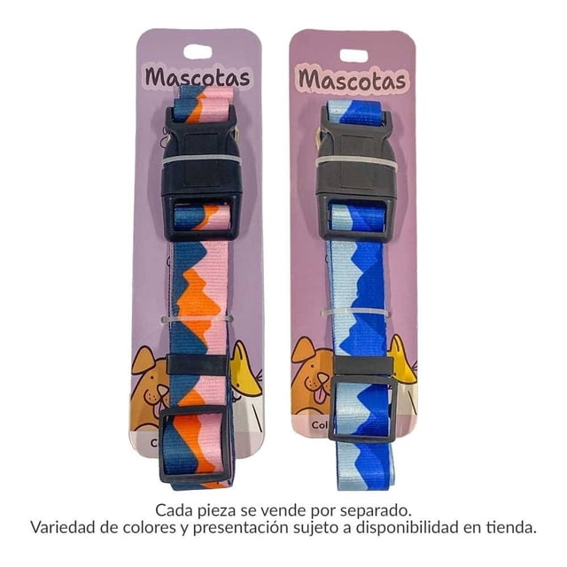 Collar para Mascota Prichos Poliéster Varios Modelos 1 Pieza