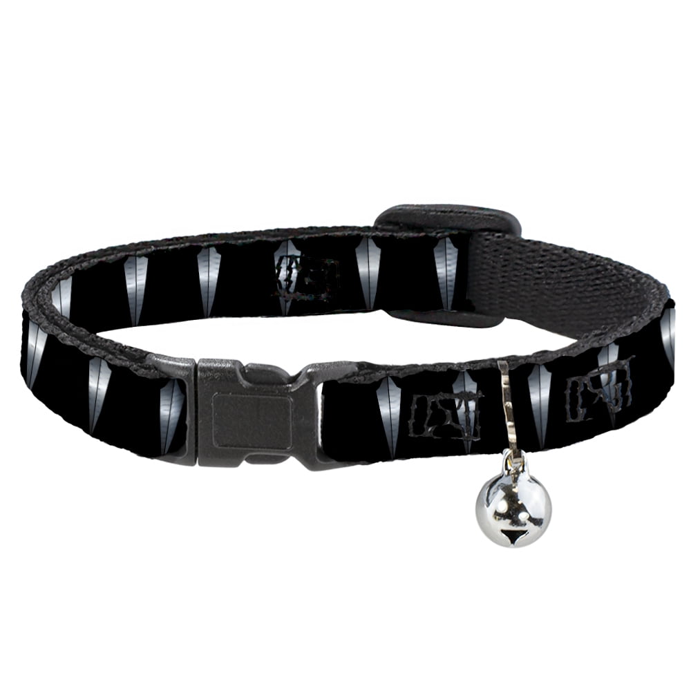 black cat collar with bell