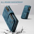 thumbnail image 4 of Compatible with Samsung Galaxy S9 Plus Case Wallet Flip Card Holder Pu Leather Magnetic Protective Flip Case - Black Blue szq, 4 of 4