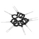thumbnail image 3 of Juego de herramientas de extracción de Terminal de enchufe de arnés de cables de coche, conector de selección, Pin de engarzado, aguja trasera, 3 of 8