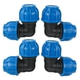 thumbnail image 3 of Non- Elbow Connector, 4Pcs Water Pipe Connector, For Reduce The Pressure Loss Home Use, Hotel Use, 3 of 8