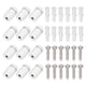 thumbnail image 1 of Tornillos separadores para acrílico, 12 piezas Tornillos separadores de acero inoxidable Tornillos separadores de acero inoxidable Hardware de montaje de letreros de pared True Excellence, 1 of 8