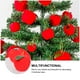 thumbnail image 5 of 18pcs Navidad Manzanas rojas Colgante Árbol de Navidad Decoración Colgante Manzanas Decoración, 5 of 5