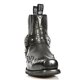 thumbnail image 2 of Botas de hombre con tacón grueso bordado y estilo punk Martin en color negro quemado, 2 of 4