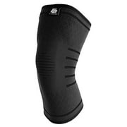 Fit Active Sports Flex Compression Knee Sleeves Brace for Men & Women - Knee Support for Weight Lifting, Gym Workout, Cross Training, Running, Sports and More