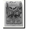 thumbnail image 2 of Historic Framed Print, Grand National Whig banner. Onward"", 17-7/8" x 21-7/8", 2 of 9