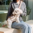 thumbnail image 4 of 2025 Breathable Multi-Function Pet Carrier Backpack, Adjustable Full-Body Harness with Traction Leash, Outdoor Walking & Travel with Safety Lock, for Small to Medium Dogs & Cats, 4 of 8