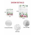 thumbnail image 7 of Spring Pink Roses Kitchen Dish Towels for Drying Dishes Set of 2, Pastoral Eucalyptus Leaves Gray Wooden Waffle Weave Microfiber Hand Tea Bathroom Towels Quick Dry & Absorbent Towel 12x12, 7 of 7
