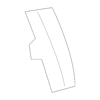 Genuine OE Volkswagen End Cap - 3D0-858-419-C-1SG