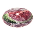thumbnail image 2 of KLL Christmas Tree Skirt,Party Decorations Farmhouse for Christmas Decorations Holiday Party 48" -Watermelon Splash Realism Art, 2 of 6