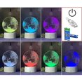 thumbnail image 2 of 3d Illusion Night Lights Smart Touch Atmosphere Bulbing Visual Illusion Led Lamp, 2 of 4