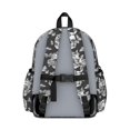 thumbnail image 3 of Skull and Butterfly Gothic Pattern Backpack for School, Cute School Bag with Adjustable Shoulder Straps and Padded Back, 13.4"x11"x4.7", 3 of 5