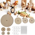 thumbnail image 2 of Teddy Bear Dool Joint Set, Wood Joint Set For Toy, Plastic  Stainless Steel Dolls For Handicrafts, 2 of 8