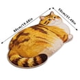 thumbnail image 2 of Cat Shaped Floor Mat Absorbent Area Rug Cute Animal Bathroom Bedroom Decorative Playmat, 2 of 7