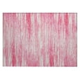 thumbnail image 2 of Addison Rugs Chantille Indoor/Outdoor Transitional Stripes Pink Washable Rectangle Rug, 1'8" x 2'6", 2 of 6