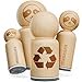 thumbnail image 3 of Recycle Symbol Solid Rubber Stamp for Stamping Crafting Planners - 1/2 Inch Mini, 3 of 4