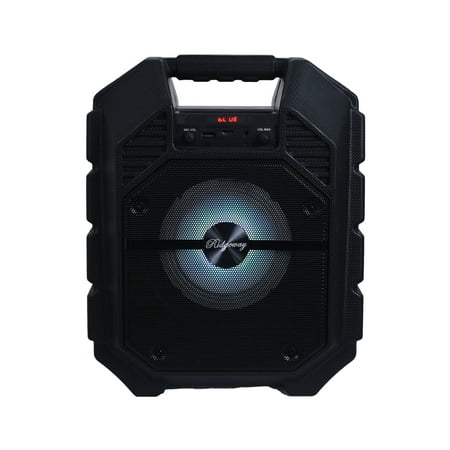 Ridgeway BS-5505 5.25" Portable BT Speaker Stereo PA Speaker LED lights