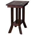 thumbnail image 2 of Odel Accent Chairside Table, Dark Brown Mahogany, Rectangular 25 Inch, 2 of 6
