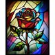 thumbnail image 2 of (ZQS089-AB) Parte la serie AB Diamond Rose Plant resina 40*50CM tamaño lienzo 45*55cm, 2 of 9