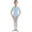 Blue, variant on TiaoBug Kid Girl Short Sleeve Ballet Dance Leotard Cotton One Piece Bodysuit Gymnastics Dancewear Pink 3